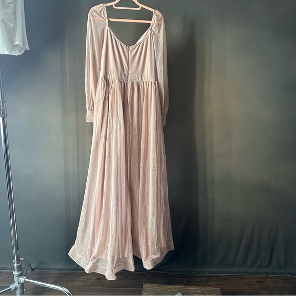 Baltic Born beautiful blush pink dress large long - Picture 2 of 8